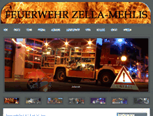 Tablet Screenshot of feuerwehr.zella-mehlis.de